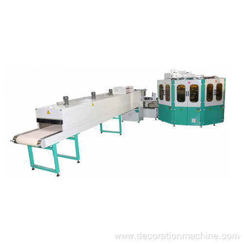 Round and Oval Feeder Bottle Screen Printing Machine